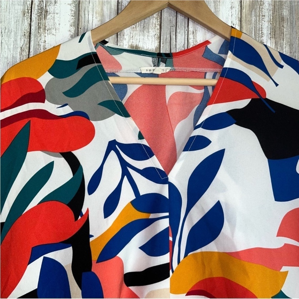 Jodifl Havana Abstract Floral Blouse - Picture 4 of 5